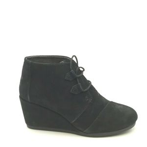 COPY - TOMS Kala black suede bootie New In Box